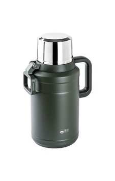 Okadı Bardak Kapaklı Yeşil Paslanmaz Çelik Termos 3l Diğer