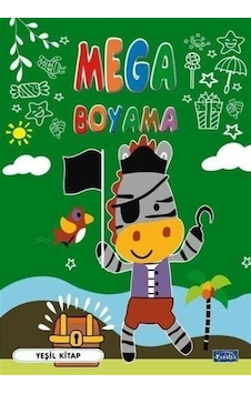 Mega Boyama-yeşil Kitap Mega Boyama-yeşil Kitap