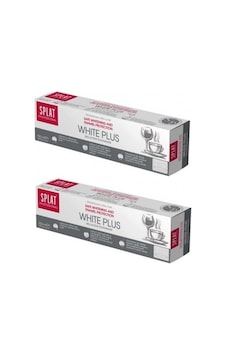 Splat White Plus Bio-Active Diş Macunu 2 x 100 ML Splat White Plus Bio-Active Diş Macunu 2 x 100 ML