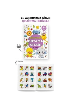 Çıkartmalı Boyama Kitabı 2 Yaş + Çıkartmalı Boyama Kitabı 2 Yaş +