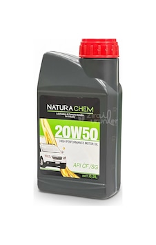 Natura Chem 20w/50 1lt Apı Cf/sg Benzinli Ve Dizel Motor Yağı