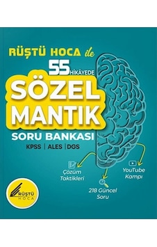 Rüştü Hoca İle 55 Hikayede Sözel Mantık Rüştü Hoca İle 55 Hikayede Sözel Mantık