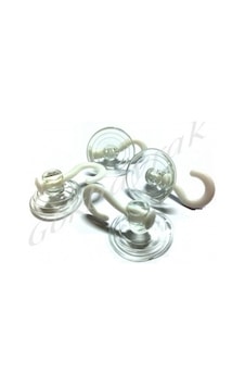 Uydaş Küçük 30mm Vantuz 100lü Beyaz - Şeffaf Uydaş Küçük 30mm Vantuz 100lü Beyaz - Şeffaf