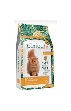 Perfect Az Tahıllı Tavuklu Yetişkin Kedi Maması 1500 G