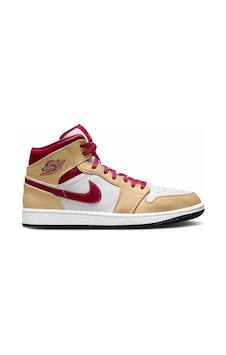 Nike Basketbol Ayakkabısı Bej Beyaz Kırmızı Nike Basketbol Ayakkabısı Bej Beyaz Kırmızı
