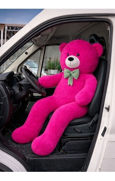 160 Cm Dev Peluş Ayı Hediyelik Peluş Oyuncak Fuşya 160 Cm Dev Peluş Ayı Hediyelik Peluş Oyuncak Fuşya