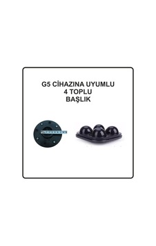 G5 Masaj Aleti Uyumlu 4 Toplu Başlık Karışık G5 Masaj Aleti Uyumlu 4 Toplu Başlık Karışık