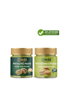 Antep Fıstık Ezmesi & Antep Fıstık Kreması 2 x 200 G