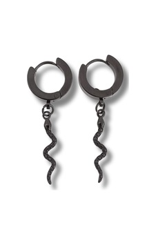 Black Snake Küpe Çelik Black Snake Küpe Çelik