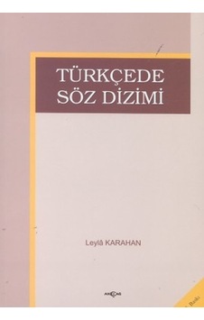 Türkçede Söz Dizimi - Akçağ Yayınları Türkçede Söz Dizimi - Akçağ Yayınları