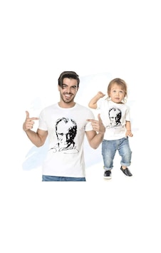 Tshirthane - Atatürk Baba Oğul Kombini Giyim Tişört Tshirthane - Atatürk Baba Oğul Kombini Giyim Tişört