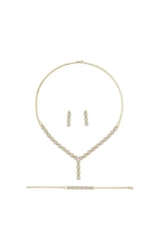 14 Ayar Çiçekli Salkımlı Set Zincirli 22.00 Gram 14 Ayar Çiçekli Salkımlı Set Zincirli 22.00 Gram