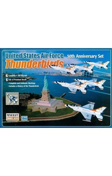 1/144 Airforce Thunderbirds-50th Anniversary Maketi, Mini Craft 20005