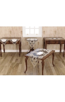 Tropik Home 5 Parça Salon Takımı (1158-7 Bej)