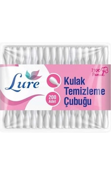 Lure Kulak Temizleme Çubuğu 200 Lü 2 Adet Lure Kulak Temizleme Çubuğu 200 Lü 2 Adet