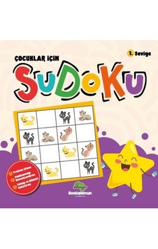 Çocuklar İçin Sudoku 1.Seviye- Bookalemun Yayınları