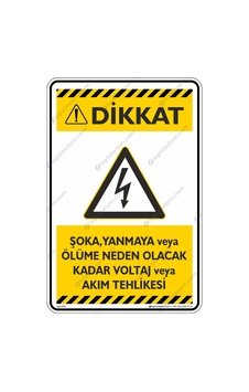 Şoka, Yanmaya Veya Ölüme Neden Olacak Kadar Yüksek Voltaj Şoka, Yanmaya Veya Ölüme Neden Olacak Kadar Yüksek Voltaj