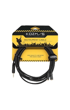 Kozmos KCL-226 3.5mm (E) Jack Stereo > 3.5mm (D) Kozmos KCL-226 3.5mm (E) Jack Stereo > 3.5mm (D)