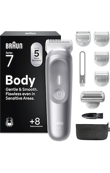 Braun Bodygroomer Series 7, 8 Aksesuarlı Erkek Elektrikli Vücut Tıraş Makinesi, Mahrem Bölge Ve Vücut İçin Kablosuz Düzeltici, 100 Dakikalık Pil, Su Geçirmez Vücut Kılı Düzeltici, Bg7555, Gri Braun Bodygroomer Series 7, 8 Aksesuarlı Erkek Elektrikli Vücut Tıraş Makinesi, Mahrem Bölge Ve Vücut İçin Kablosuz Düzeltici, 100 Dakikalık Pil, Su Geçirmez Vücut Kılı Düzeltici, Bg7555, Gri