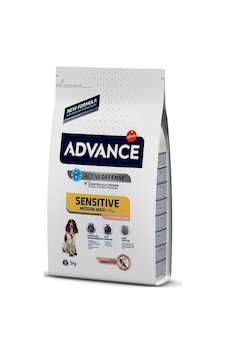 Advance Sensitive Somonlu ve Pirinçli Hassas Yetişkin Köpek Maması 3 KG Advance Sensitive Somonlu ve Pirinçli Hassas Yetişkin Köpek Maması 3 KG