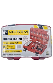 Meşem 58 Parça Lokma Takımı 1/4 Meşem 58 Parça Lokma Takımı 1/4