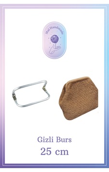 Mai Handmade Hobby Ve Örgü Evi Gizli Burs Çanta Aksesuarı Gizli Burs Çanta Aparatı 25 Cm Mai Handmade Hobby Ve Örgü Evi Gizli Burs Çanta Aksesuarı Gizli Burs Çanta Aparatı 25 Cm