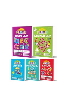 Okul Öncesi Eğitici Öğretici Neşeli Etkinlikler Seti - 5 Kitap Takım- Beyaz Balina Yayınları Okul Öncesi Eğitici Öğretici Neşeli Etkinlikler Seti - 5 Kitap Takım- Beyaz Balina Yayınları