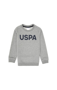 U.S. Polo Assn. Erkek Çocuk Gri Melanj Basic Bisiklet Yaka Sweatshirt 50307801-VR086 U.S. Polo Assn. Erkek Çocuk Gri Melanj Basic Bisiklet Yaka Sweatshirt 50307801-VR086