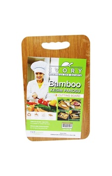 16 26 Cm Bamboo Ahşap Bambu Kesim Panosu Bambu Kahverengi Diğer