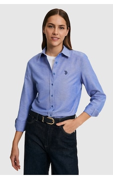 U.s. Polo Assn. Kadın Saks Gömlek Basic 50324791-vr045 Sax U.s. Polo Assn. Kadın Saks Gömlek Basic 50324791-vr045 Sax