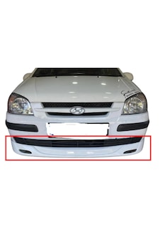 Hyundai Getz Uyumlu Ön Tampon Eki Boyasız