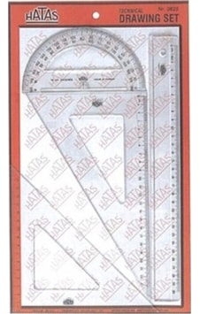 Hataş Öğrenci Tipi Teknik Okul Çizim Takımı 26Cm Hataş Öğrenci Tipi Teknik Okul Çizim Takımı 26Cm