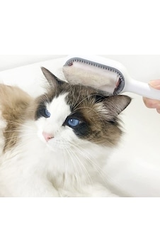 Kedi Köpek Tüy Toplama Tarağı Beyaz Kedi Köpek Tüy Toplama Tarağı Beyaz