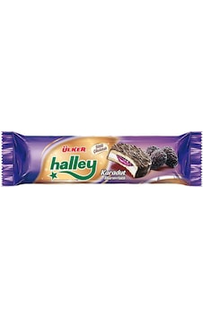 Halley Mini Karadut Marmelatlı Çikolatalı Bisküvi 74 G