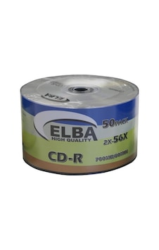 Elba 50li Shrink Cd-r 700mb/80mın 56x Elba 50li Shrink Cd-r 700mb/80mın 56x