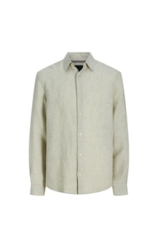 Jack & Jones Erkek Relaxed Fit Uzun Kollu Gömlek - Lawrence - 12293563 Alfalfa