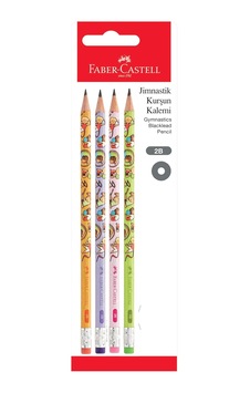 Faber-castell Jimnastik Kurşun Kalem Silgili 2b 4'lü Genel Faber-castell Jimnastik Kurşun Kalem Silgili 2b 4'lü Genel