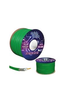 Kablo Kablo ANTEN KABLOSU RG6/U4 1.02MM 64TEL YEŞİL 100MT Kablo Kablo ANTEN KABLOSU RG6/U4 1.02MM 64TEL YEŞİL 100MT