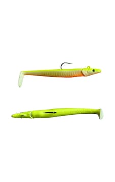 Savage Gear Lb Sandeel 10cm 21gr Hazır Silikon Suni Yem Lemon Back Savage Gear Lb Sandeel 10cm 21gr Hazır Silikon Suni Yem Lemon Back