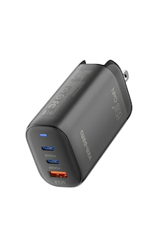 Ven-dens Sp-tc92ug 65 W Pd 3 Portlu Hızlı Şarj Adaptörü, 2 Usb-c Ve 1 Usb-a, Avrupa, Siyah