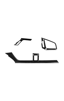 Honda Civic Fc5 - Fk7 2016-2021 Uyumlu Karbon Hava Menfez Klima Kaplama 3 Parça