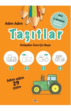 Adım Adım Taşıtlar - Zeka ve El Becerileri Geliştirme Etkinlikleri- Pia Adım Adım Taşıtlar - Zeka ve El Becerileri Geliştirme Etkinlikleri- Pia