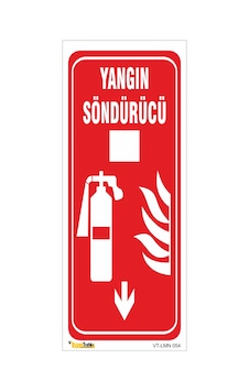 YANGIN SÖNDÜRÜCÜ LEVHASI LMN 054 YANGIN SÖNDÜRÜCÜ LEVHASI LMN 054