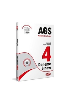 2025 Ags Fasiküllü Tamamı Çözümlü 4 Deneme Sınavı / Kolektif 2025 Ags Fasiküllü Tamamı Çözümlü 4 Deneme Sınavı / Kolektif