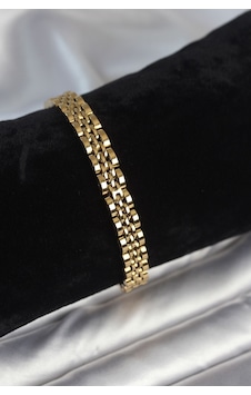 316l Çelik 7 Mm Kalınlıkta Gold Renkli Erkek Bileklik Altın 316l Çelik 7 Mm Kalınlıkta Gold Renkli Erkek Bileklik Altın
