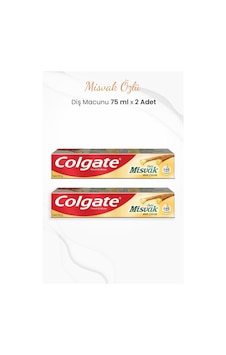 Misvak Özlü Diş Macunu 75 Ml X 2 Adet Misvak Özlü Diş Macunu 75 Ml X 2 Adet