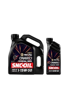 Snc Oil Icon Group 150.000 KM + Bakım Pro-S Plus Onarıcı 15W-50 Motor Yağı 5 L Snc Oil Icon Group 150.000 KM + Bakım Pro-S Plus Onarıcı 15W-50 Motor Yağı 5 L