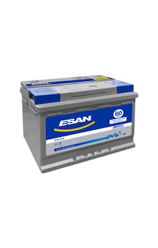 12V 60 Amper 540Aen Esan Akü 2 Yıl Garatili / 554817864 12V 60 Amper 540Aen Esan Akü 2 Yıl Garatili / 554817864