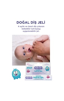 Bebekler İçin Doğal Diş Jeli Mavi Bebekler İçin Doğal Diş Jeli Mavi