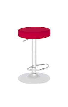 Bar Boy Yüksek Tabure Ayarlanabilir Şık Ve Ergonomik Kırmızı Kuma Bar Boy Yüksek Tabure Ayarlanabilir Şık Ve Ergonomik Kırmızı Kuma
